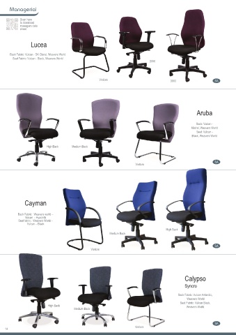 Page 14 Seats Ahead Catalogue 10th Edition